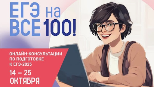 Онлайн-консультации «ЕГЭ на все 100!».