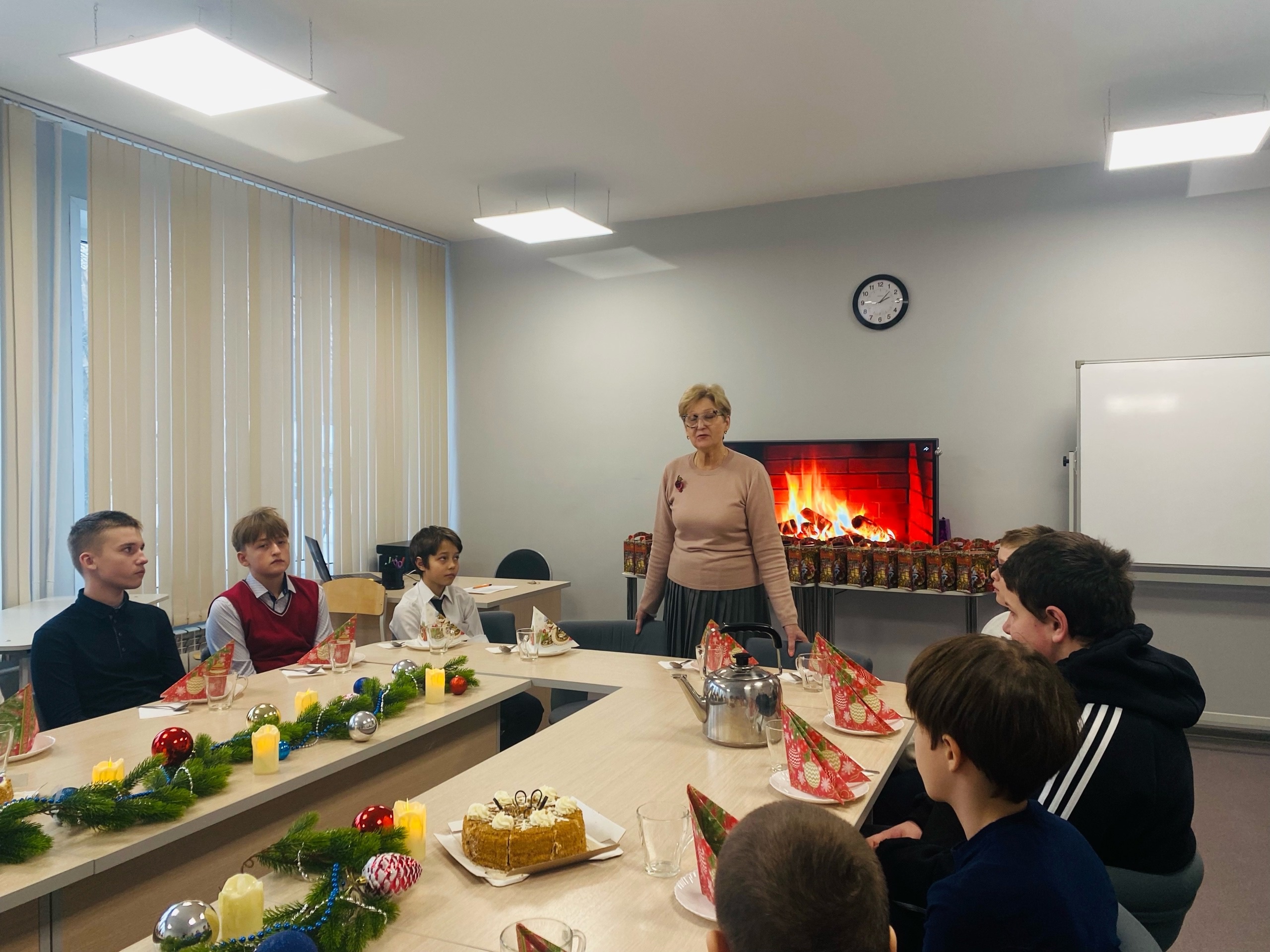 Новогодний приём директора для семей участников СВО.